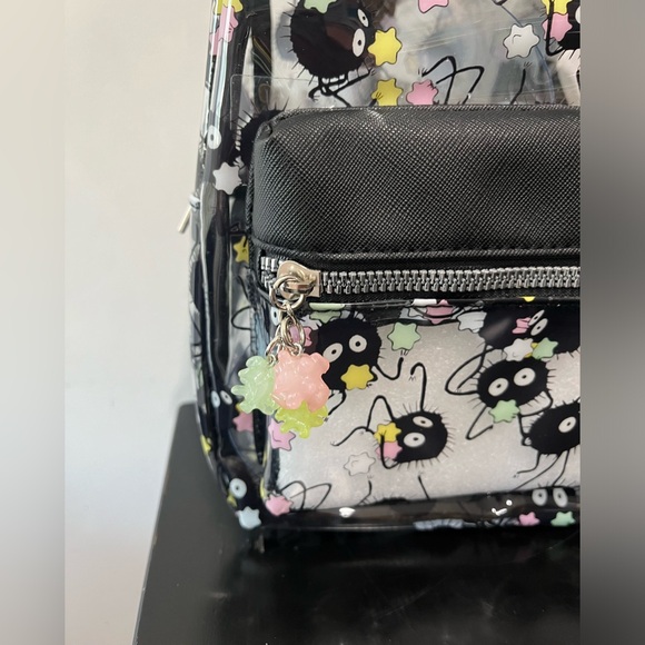 Studio Ghibli Spirited Away Soot Sprites Clear Mini Backpack - Picture 2 of 8